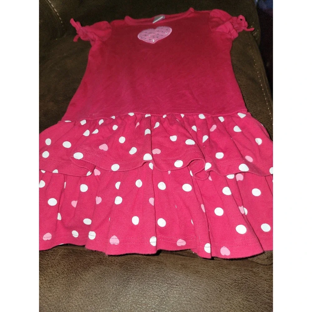 Gymboree valentine's day heart red dress‎ size 4
